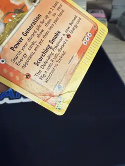 Pokemon TCG Torkoal Card 12/97 EX Dragon Holofoil DMG - Image 2