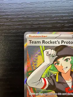 Pokemon TCG Team Rockets Proton 227/182 Full Art Sv10: Destined Rivals - NM - Image 2