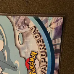 TOPPS 2000 SERIES 3 Vaporeon TV Animation Edition foil trading #134 card - Image 4