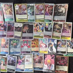 One Piece TCG Card Lot - 55 Foils - No Dubs - Multiple Sets - C/UC and RARES - Image 2