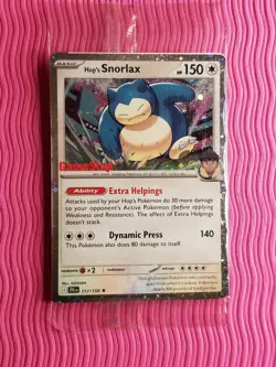 2025 Pokemon TCG SNORLAX Gamestop Sealed Promo Card JOURNEY TOGETHER - Image 1