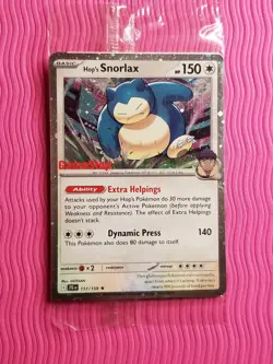 2025 Pokemon TCG SNORLAX Gamestop Sealed Promo Card JOURNEY TOGETHER - Image 2