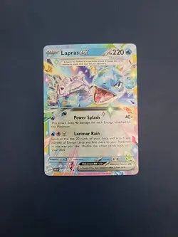 Lapras ex 032/142 NM -Ultra Rare Pokemon Card- Stellar Crown (7q) - Image 1