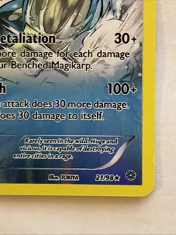 Gyarados 21/98 XY - Ancient Origins Reverse Holo Pokemon TCG NM Amazing Card! - Image 4