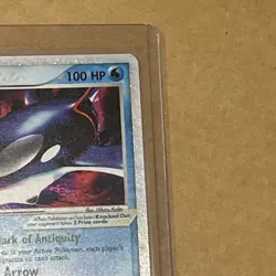 Pokemon Kyogre ex 94/101 Hidden Legends Ultra Rare Holo 100 HP EX Card 2004 - Image 4