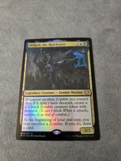 Wizards of the Coast Wilhelt, the Rotcleaver Commander Mythic Foil #002/038 - Image 1