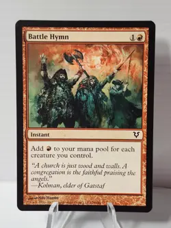 x1 Battle Hymn 128 Avacyn Restored Magic The Gathering MTG - Image 1