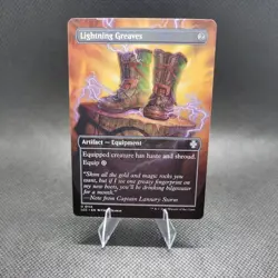 Lightning Greaves (Borderless) Commander: the Lost Caverns of Ixalan Regular - Image 1