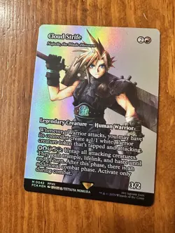 Cloud Strife - Najeela, the Blade-Blossom (Showcase) Final Fantasy FOIL NM M0042 - Image 1