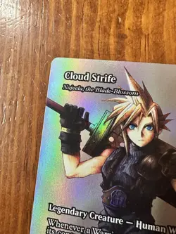 Cloud Strife - Najeela, the Blade-Blossom (Showcase) Final Fantasy FOIL NM M0042 - Image 2
