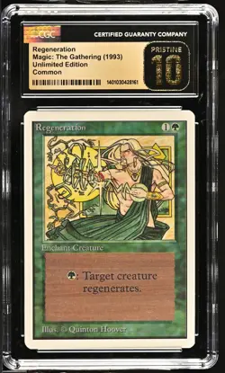 REGENERATION Unlimited C CGC 10 MTG [Nostalgium] - Image 1