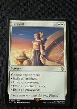 MTG - Farewell - Commander: FINAL FANTASY - Near Mint Rare FIC #242 Non Foil - Image 1