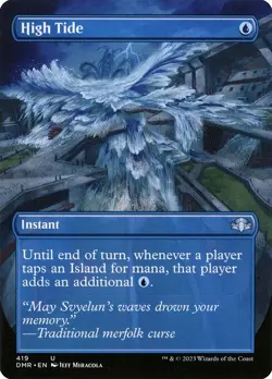 High Tide-Dominaria Remastered-Borderless-Regular-419-NM - Image 1
