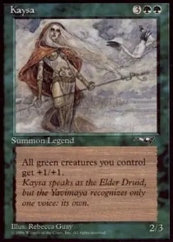1x Kaysa Light Play, English Alliances MTG Magic - Image 1