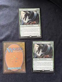 Magic the Gathering Defiler of Vigor 160/281 X3 NM - Image 1