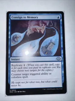 Consign to Memory Modern Horizons 3 Magic Gathering MTG MH3 - Image 1