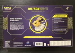 Pokemon TCG - JOLTEON VMAX Premium Collection Box NEW Factory Sealed - Image 2