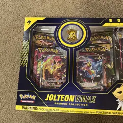 2022 Pokemon TCG Jolteon VMAX Premium Collection Box Factory Sealed - Image 4