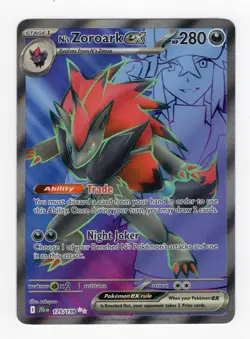 N's Zoroark EX 175/159 Full Art - Pokemon TCG Journey Together - Image 1