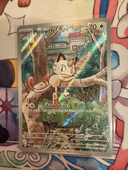Pokemon TCG Meowth 106/094 Phantasmal Flames Illustration Rare MINT/Near Mint - Image 3