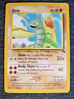 Pokemon TCG - ONIX - 3/18 - Non Holo - Southern Islands Promo MINT/NM Vintage - Image 1