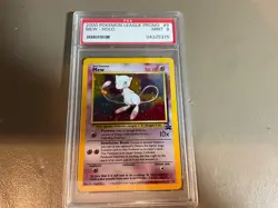 2000 pokemon league promo #9 psa mint 9 MEW HOLO - Image 1