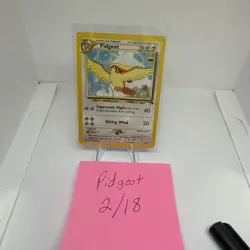 2001 Pokemon - Pidgeot Non-Holo - Southern Islands Expansion 2/18 - WOTC - Image 1