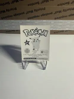 1999 Merlin Pokemon Sticker S10 Psyduck Foil Holo Pokemon - Image 2