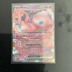 Pokemon TCG Mew EX 151/165 Scarlet & Violet Holo Double Rare - Image 1