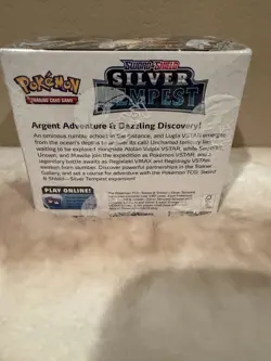 Pokemon TCG Sword & Shield Silver Tempest Booster Box 36 Packs SEALED - Image 3
