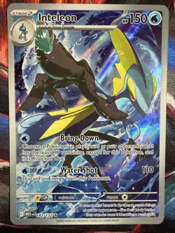 Pokemon TCG Inteleon Illustration Rare Mega Evolutions #142/132 NM/M Condition - Image 1