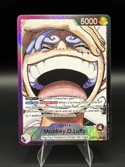 Monkey.D.Luffy (061) (Parallel) OP09-061 Emperors in the New World Foil - Image 1