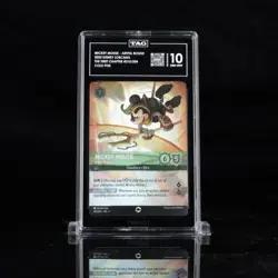 Disney Lorcana Mickey Mouse Artful Rogue Enchanted Graded TAG 10 Gem Mint #210 - Image 1