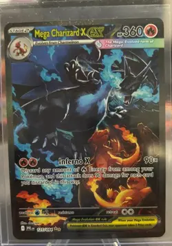 Mega Charizard X EX SIR | Phantasmal Forces | Authentic Pokemon Card - Image 4