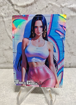 Boa Hancock Trading Card Waifu Goddess Story Anime Girl holo Karte Manga Full - Image 1