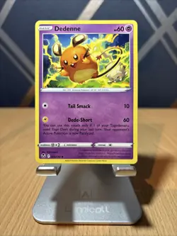 Dedenne 085/195 - Uncommon - Silver Tempest - Pokemon Trading Card TCG - Mint - Image 1