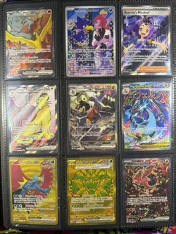 Pokemon Binder Collection Lot (SAR, Art Rare, WOTC, Base Set, Vintage, Full) - Image 1