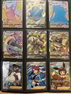 Pokemon Shining Fates Rare Card Lot (27 Cards)- Binder Not Included - Image 2