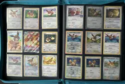 Pokemon Binder Collection Vintage Eevee, Modern Ultra Rare Full Art - Image 2