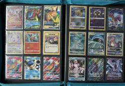 Pokemon Binder Collection Vintage Eevee, Modern Ultra Rare Full Art - Image 3