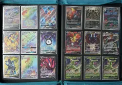 Pokemon Binder Collection Vintage Eevee, Modern Ultra Rare Full Art - Image 4