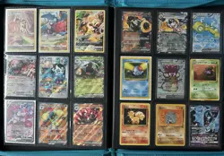 Pokemon Binder Collection Vintage Eevee, Modern Ultra Rare Full Art - Image 5