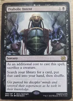 Diabolic Intent - The Brothers' War - NM - Image 1