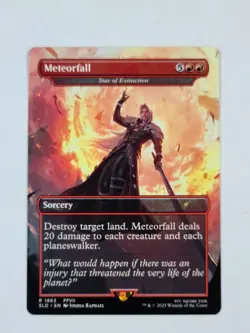 Meteorfall - Star of Extinction Secret Lair Drop Regular - Image 1