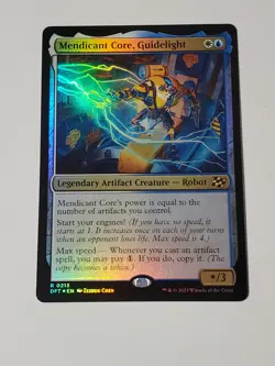 MTG - Mendicant Core, Guidelight - Aetherdrift Foil Legendary Robot - Image 1