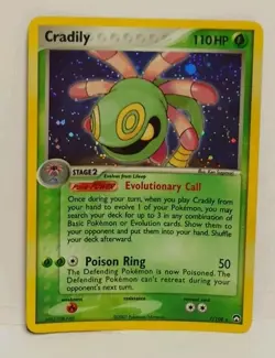 Cradily 7/108 Rare Holo Ex Power Keepers Pokemon Card 2007 - Image 1