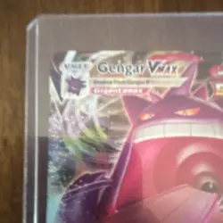 Pokemon Gengar VMAX Ultra Rare Holo 157/264 Fusion Strike Single Strike Card - Image 4