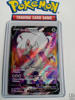 Hisuian Zoroark V SWSH297 - Black Star Promo - Full Art - Pokemon Card - MINT. - Image 1
