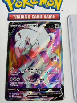 Hisuian Zoroark V SWSH297 - Black Star Promo - Full Art - Pokemon Card - MINT. - Image 2