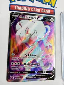 Hisuian Zoroark V SWSH297 - Black Star Promo - Full Art - Pokemon Card - MINT. - Image 3